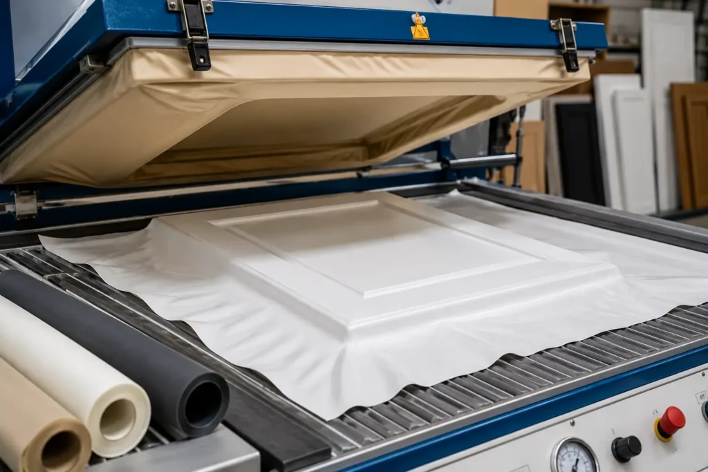 The Importance of Silicone and Rubber Membranes in PVC-Coated Kitchen Cabinet Doors: A Comprehensive Guide to Durable Construction