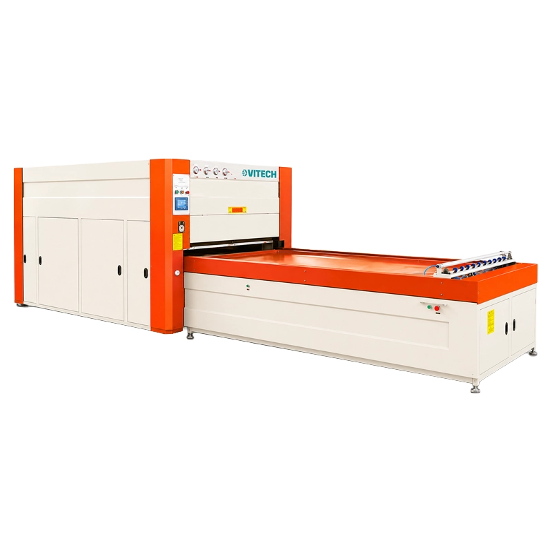 Membrane Press Machine Pinless(Double Table – for Door)